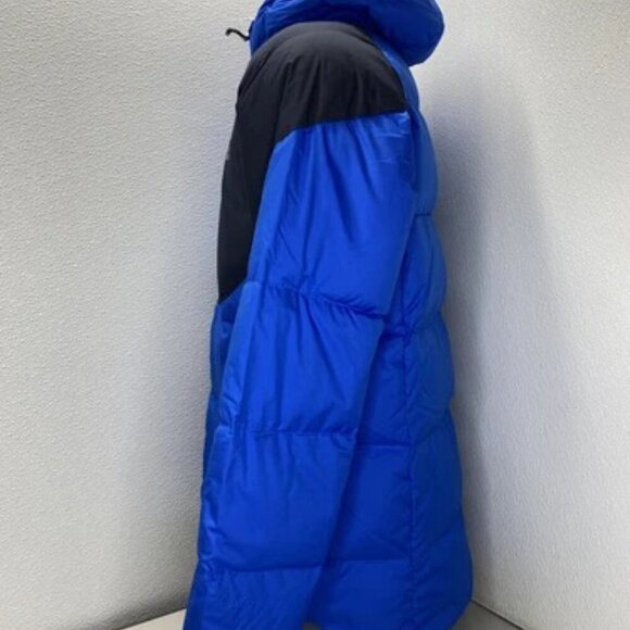 NEW SWIX Mens Jacket Active Blue/Dark Navy Size XL Focus Down Puffer Hooded Zip - Picture 3 of 5